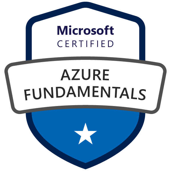 Microsoft Azure Fundamentalsバッジ